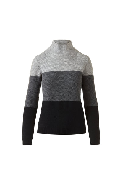 TEXTURED COLORBLOCK FUNNEL