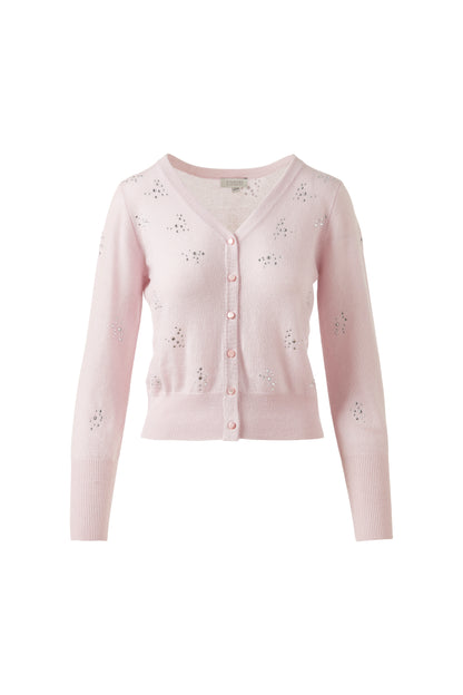 FRONT TO BACK CRYSTAL CARDIGAN