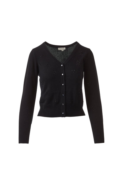 FRONT TO BACK CRYSTAL CARDIGAN