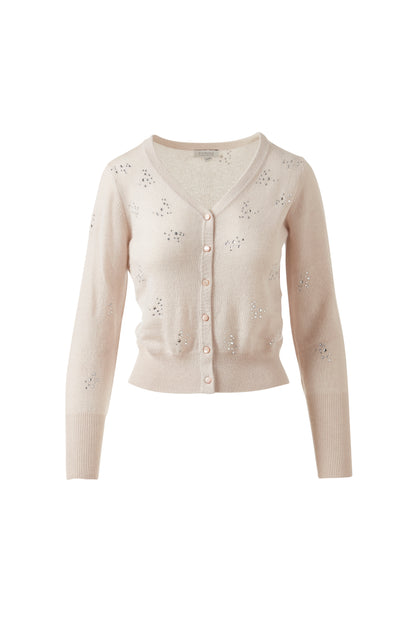 FRONT TO BACK CRYSTAL CARDIGAN