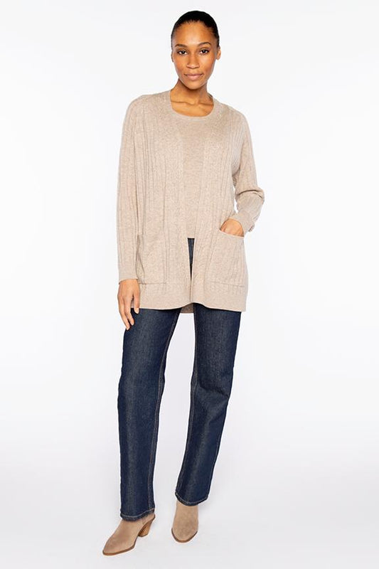 EASY CABLE DETAIL CARDIGAN