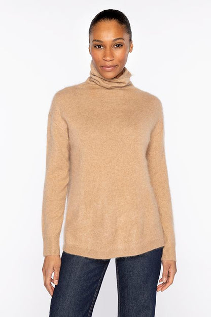 BRUSHED CASHMERE FUNNEL