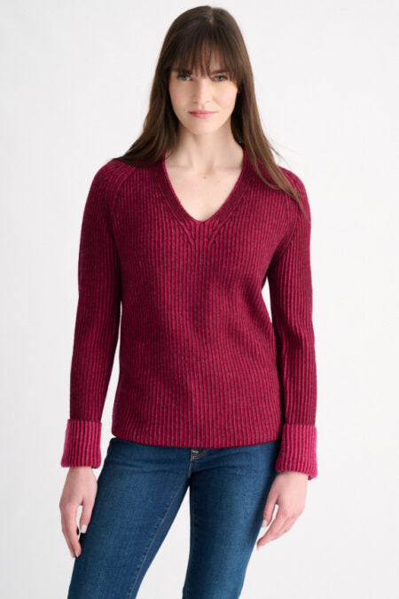 Plaited Rib Vee