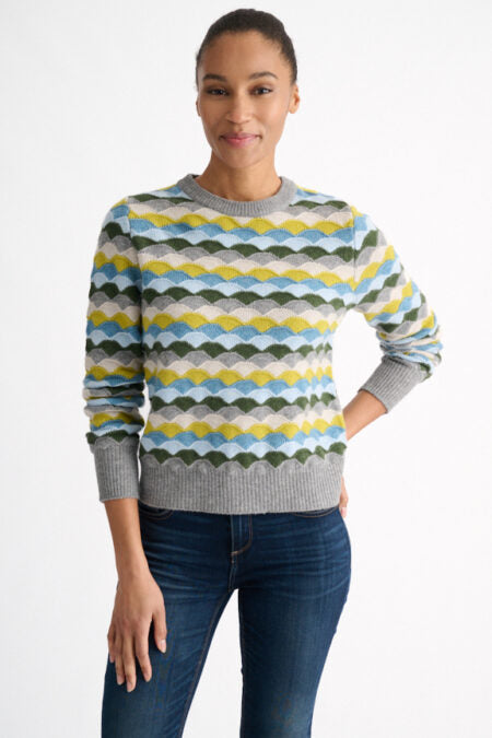 Highland Jacquard Crew
