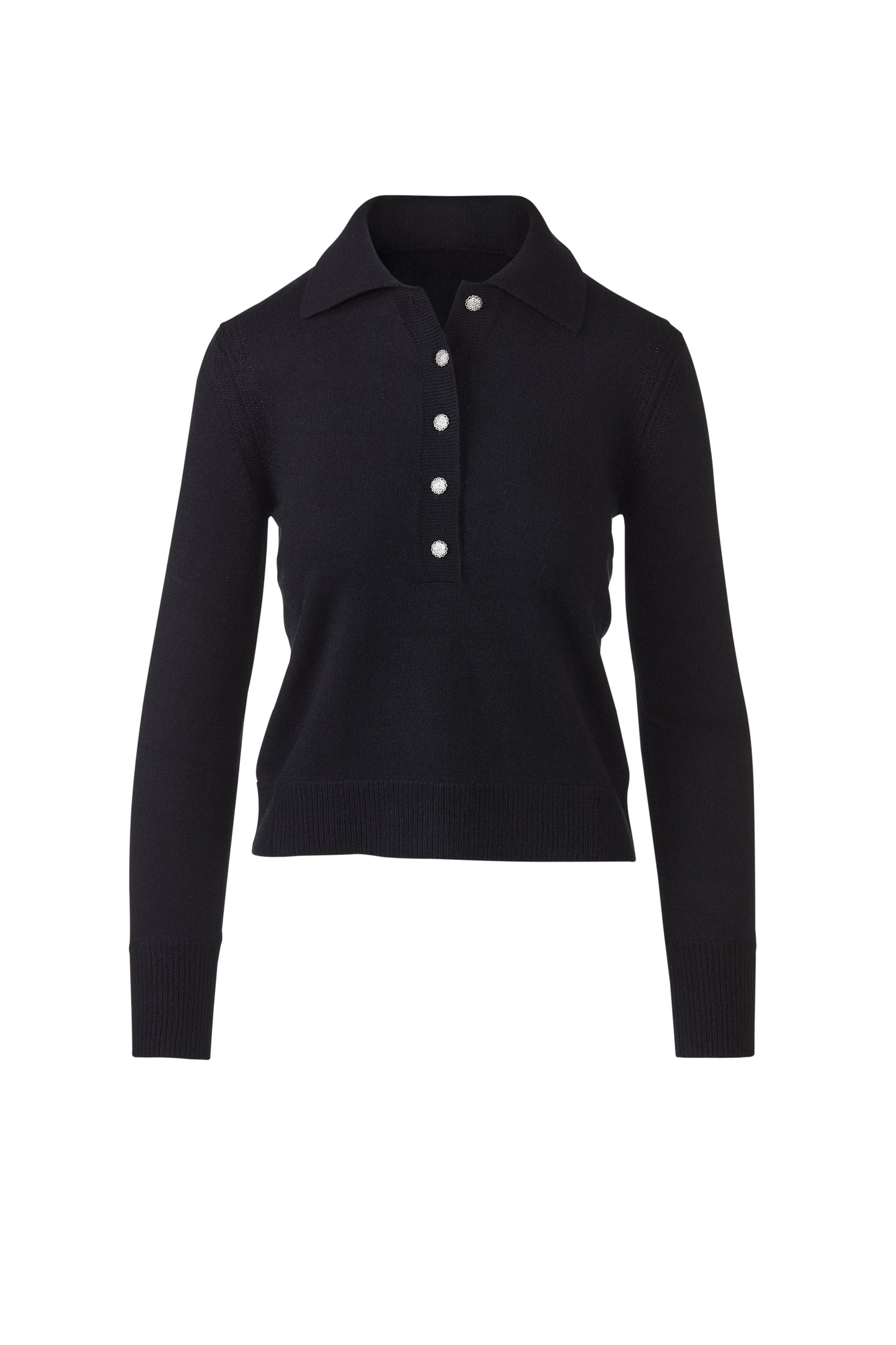 Crystal Button Polo