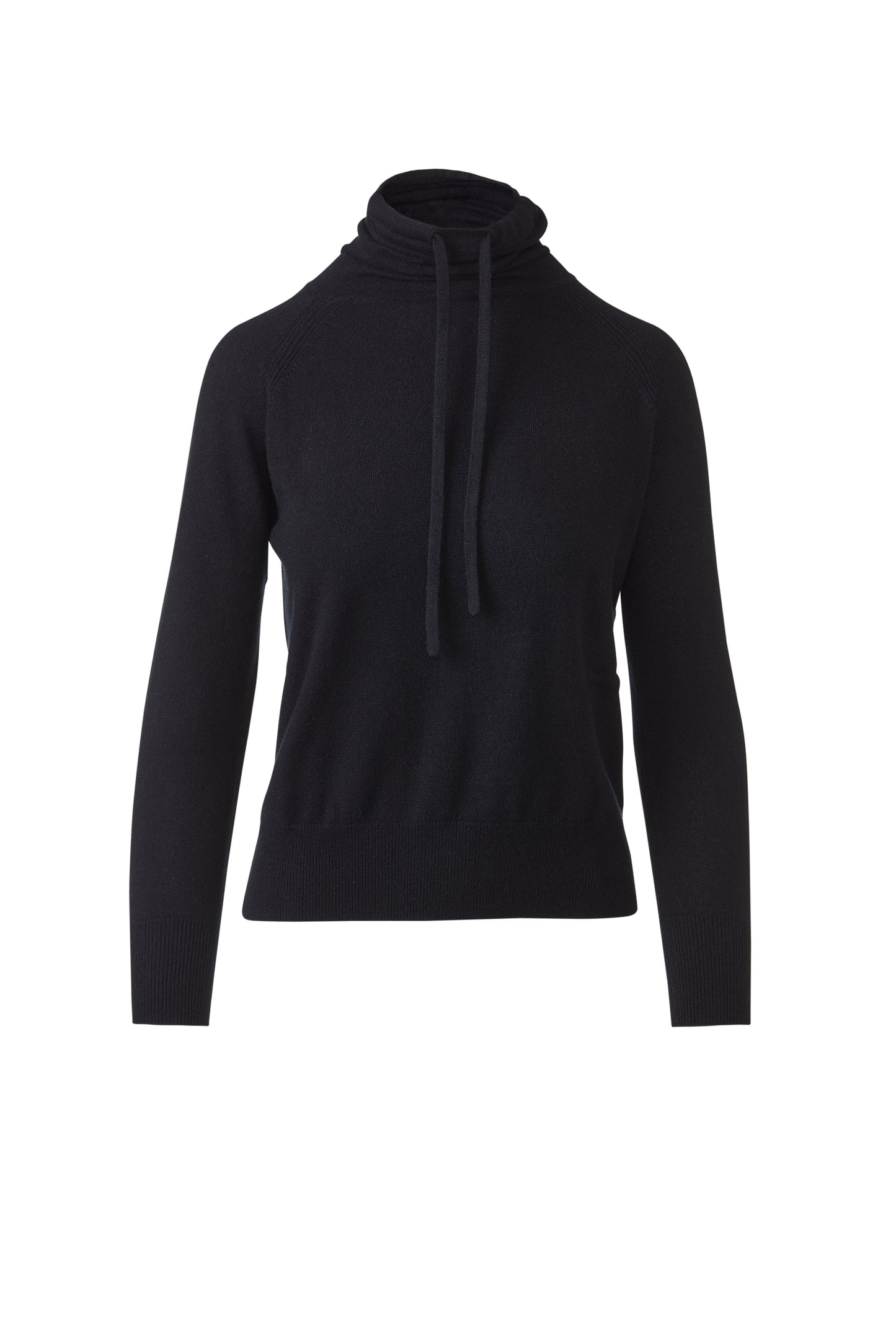 Drawstring Mock Pullover