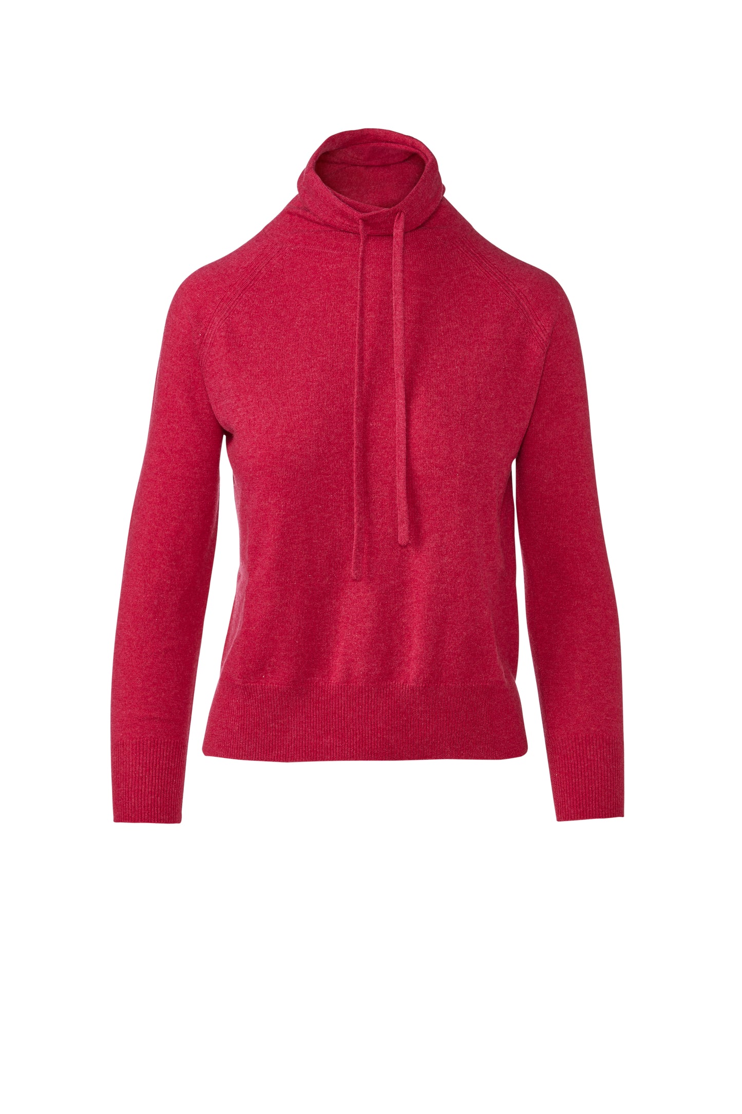 Drawstring Mock Pullover