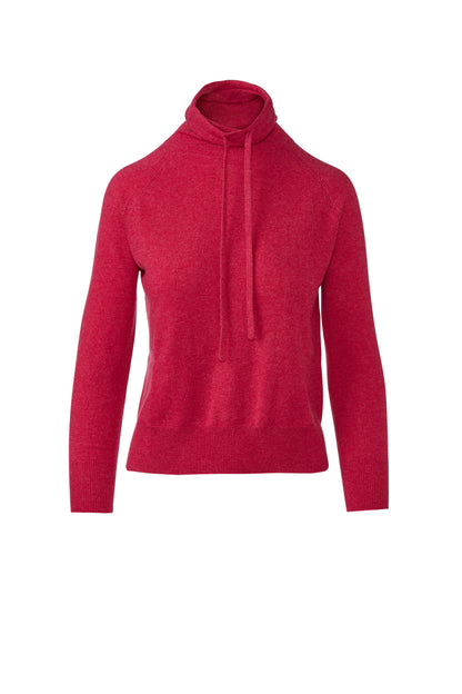 Drawstring Mock Pullover
