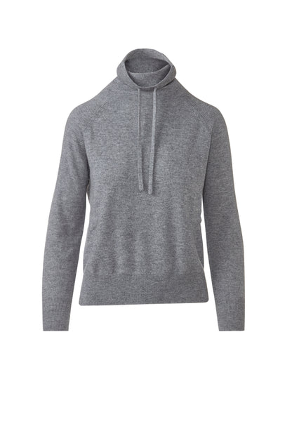 Drawstring Mock Pullover
