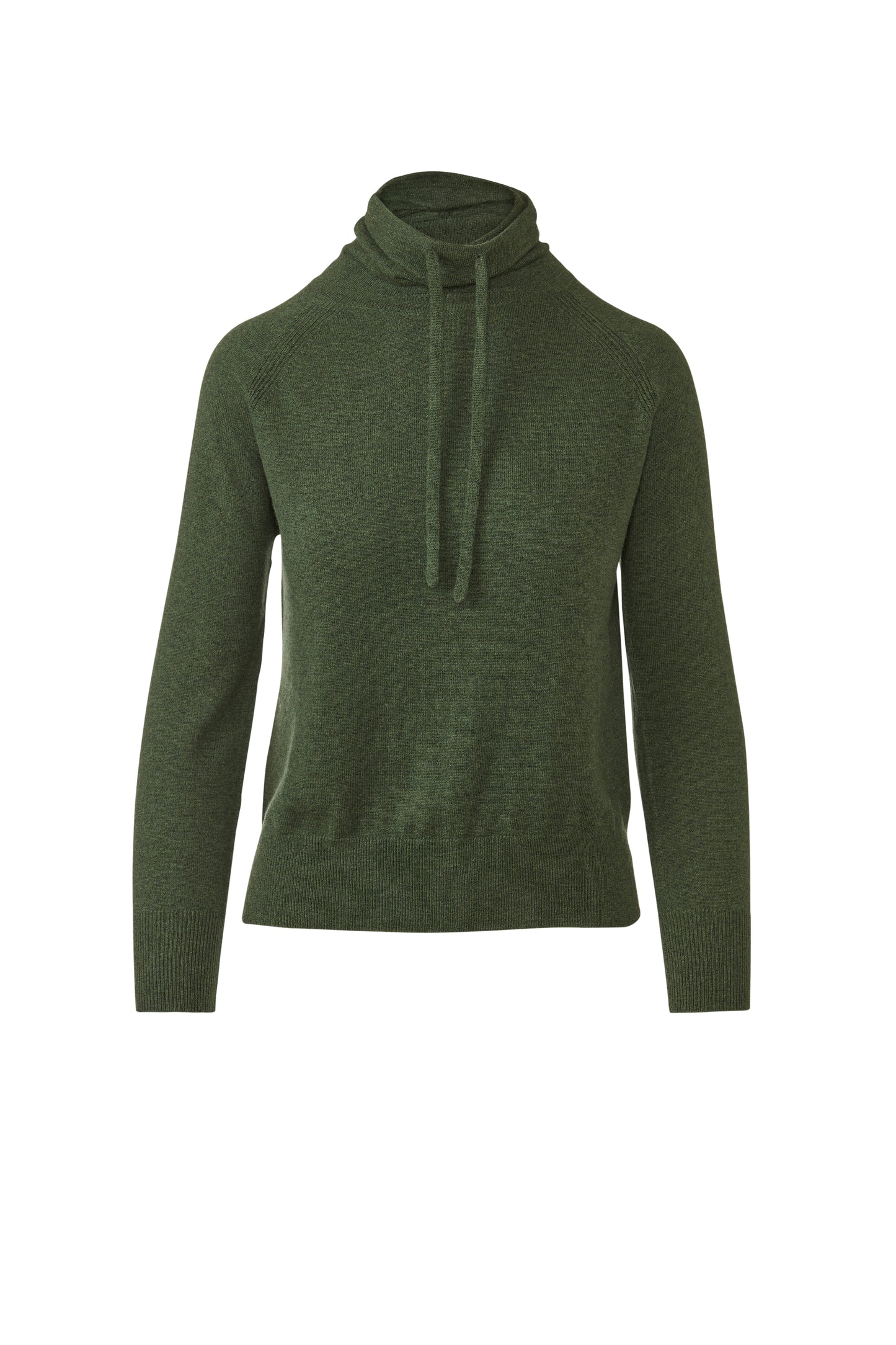 Drawstring Mock Pullover