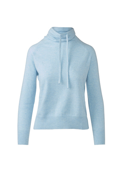 Drawstring Mock Pullover