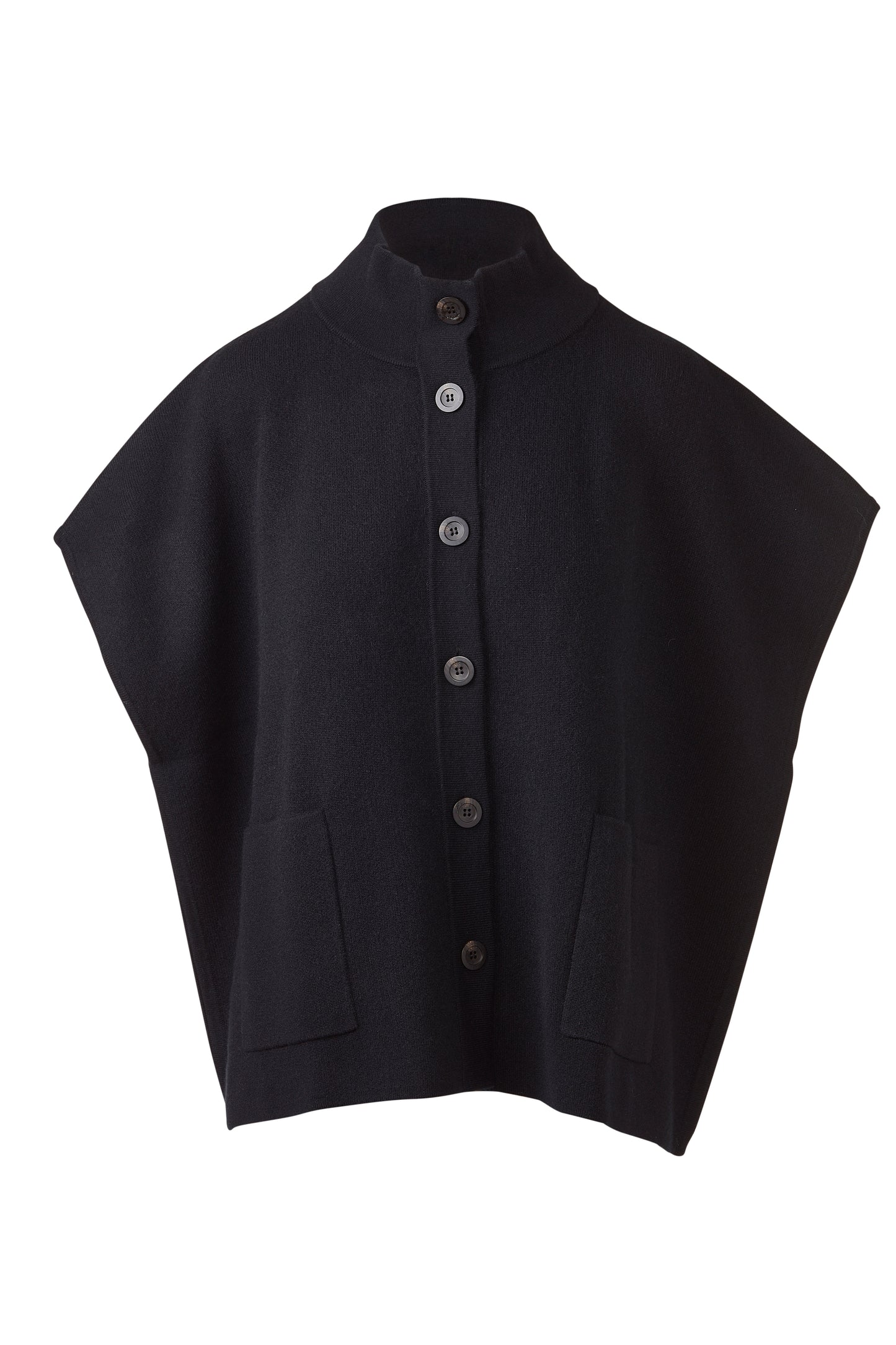 S/L Button Mock Cardigan
