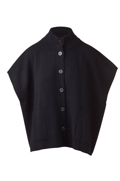 S/L Button Mock Cardigan