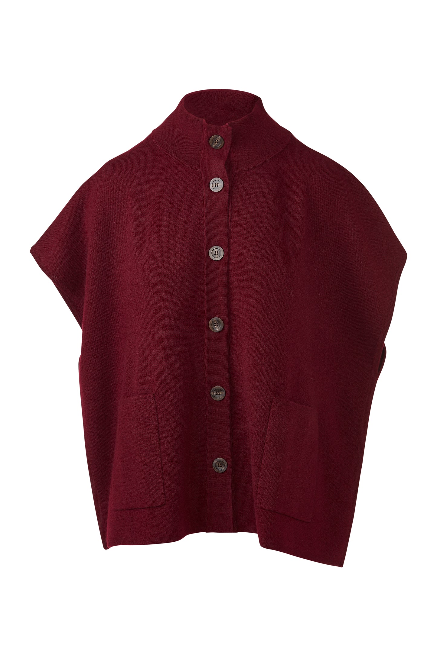 S/L Button Mock Cardigan