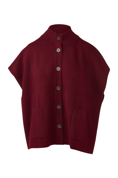S/L Button Mock Cardigan