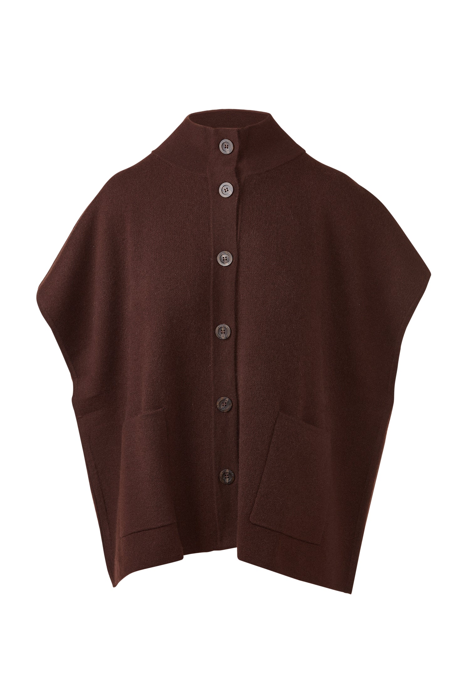 S/L Button Mock Cardigan