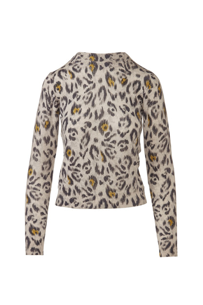 Animal Print Crew