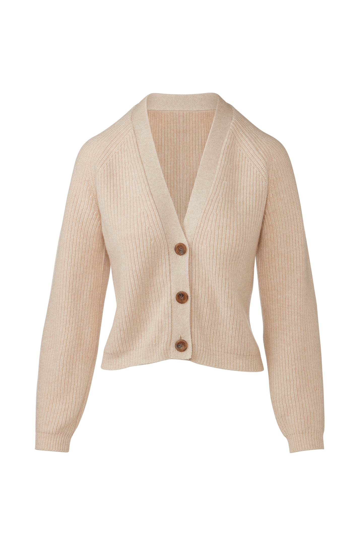 Rib Vee Cardigan