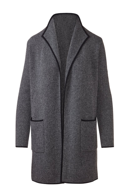 Doubleknit Tweed Easy Cardigan