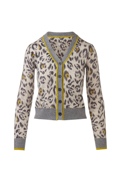 Animal Print Cardigan