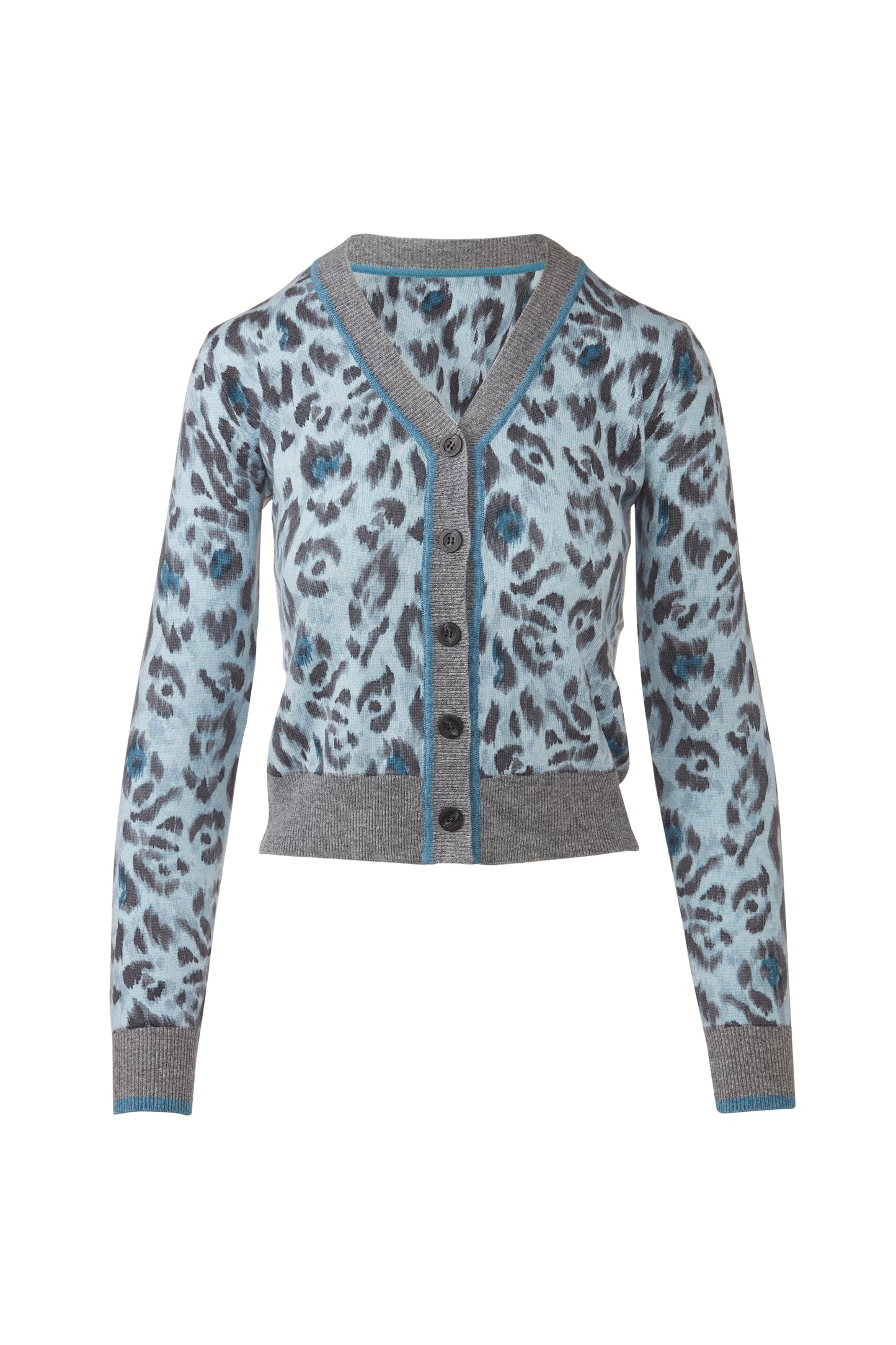 Animal Print Cardigan