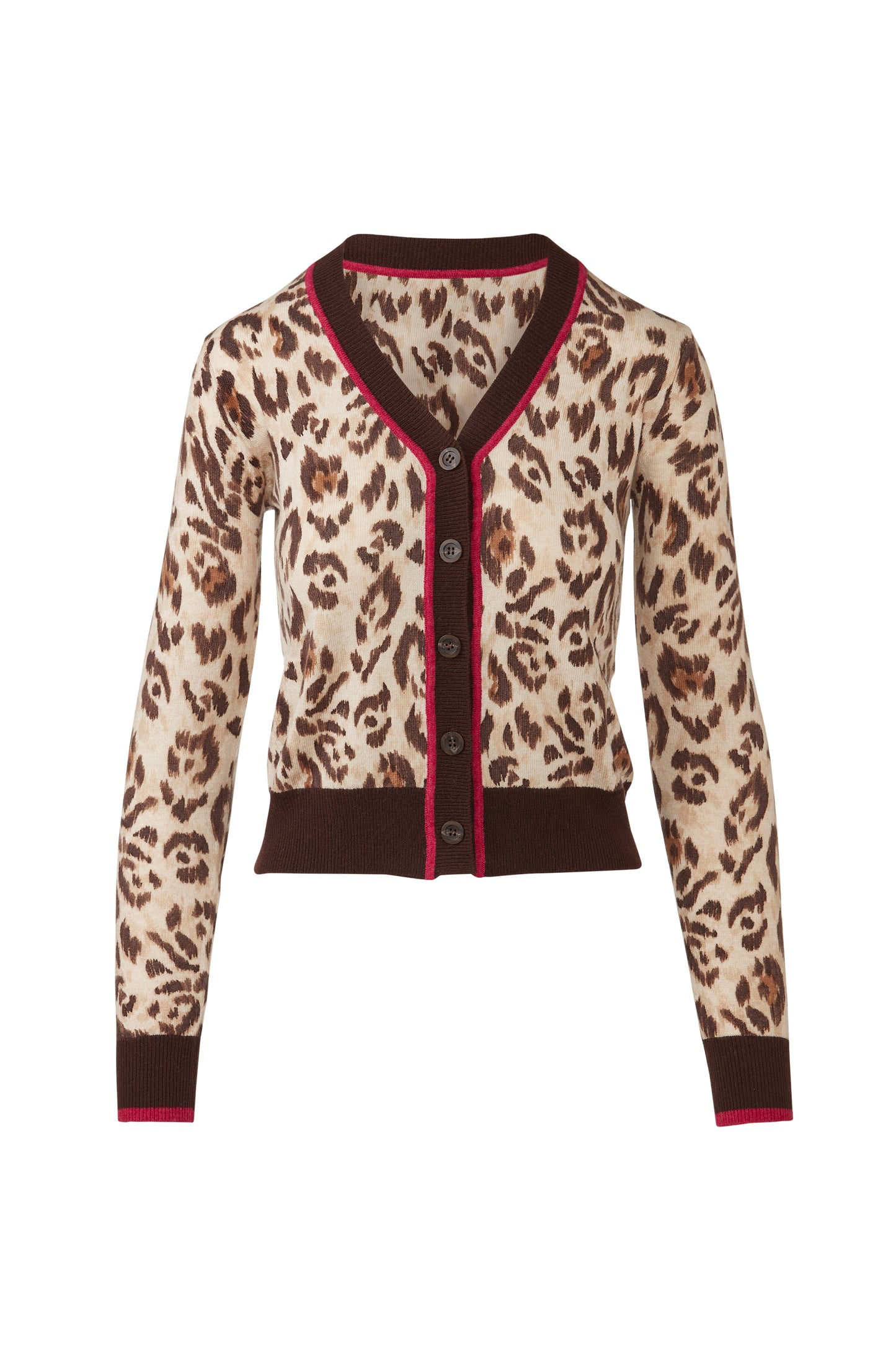 Animal Print Cardigan
