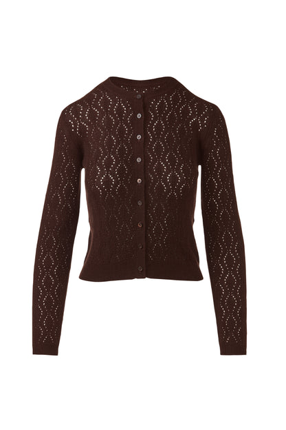 Pointelle Cardigan