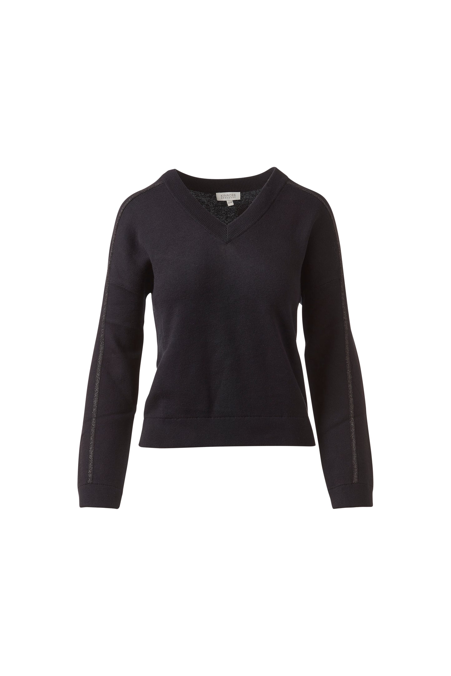 LUREX TIPPED DOUBLEKNIT VEE