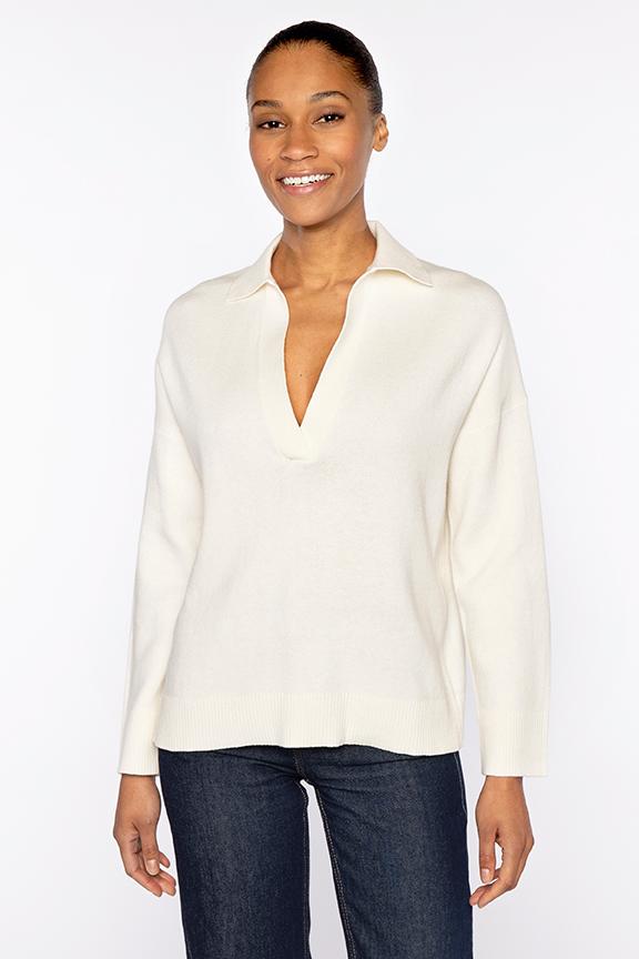 DOUBLEKNIT SPLITNECK POLO