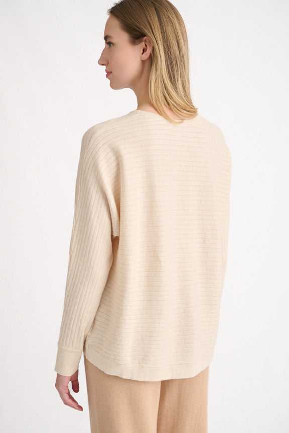 Horizontal Rib Pullover