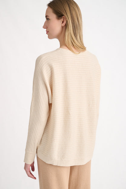 Horizontal Rib Pullover