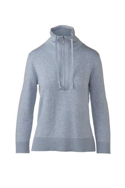 Relaxed Zip Mock Funnel