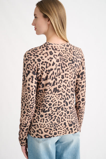 Leopard Print Crew