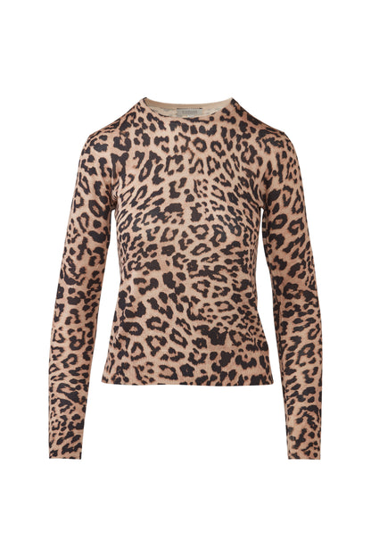 Leopard Print Crew
