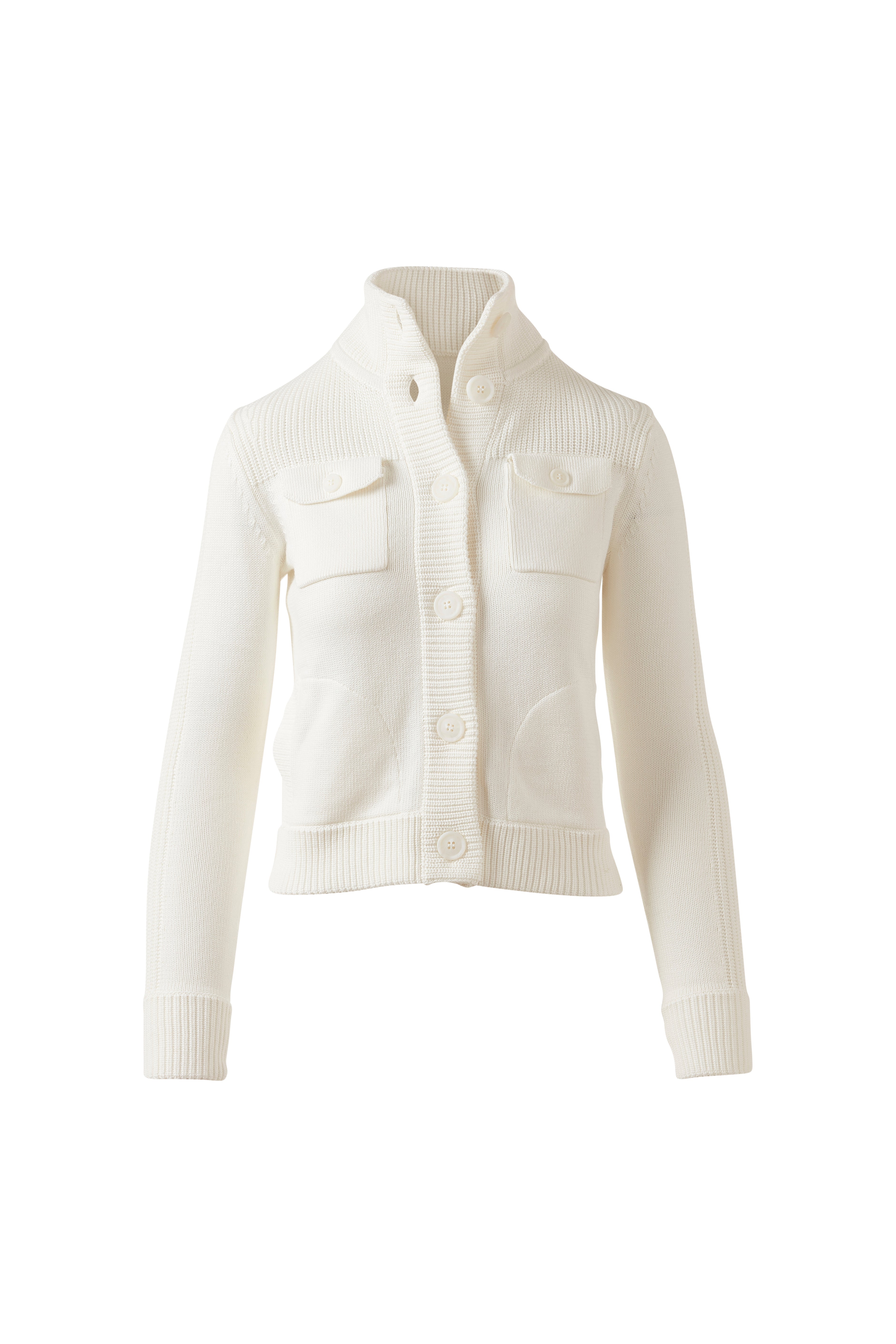 CARGO CARDIGAN – Kinross Cashmere