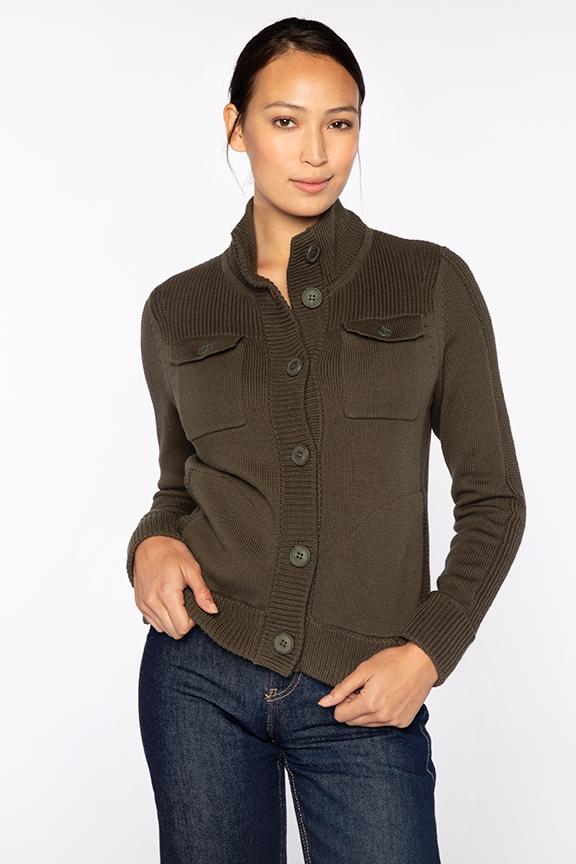 CARGO CARDIGAN