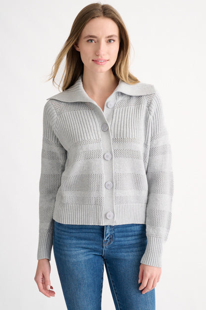 Textured High Street Cardigan