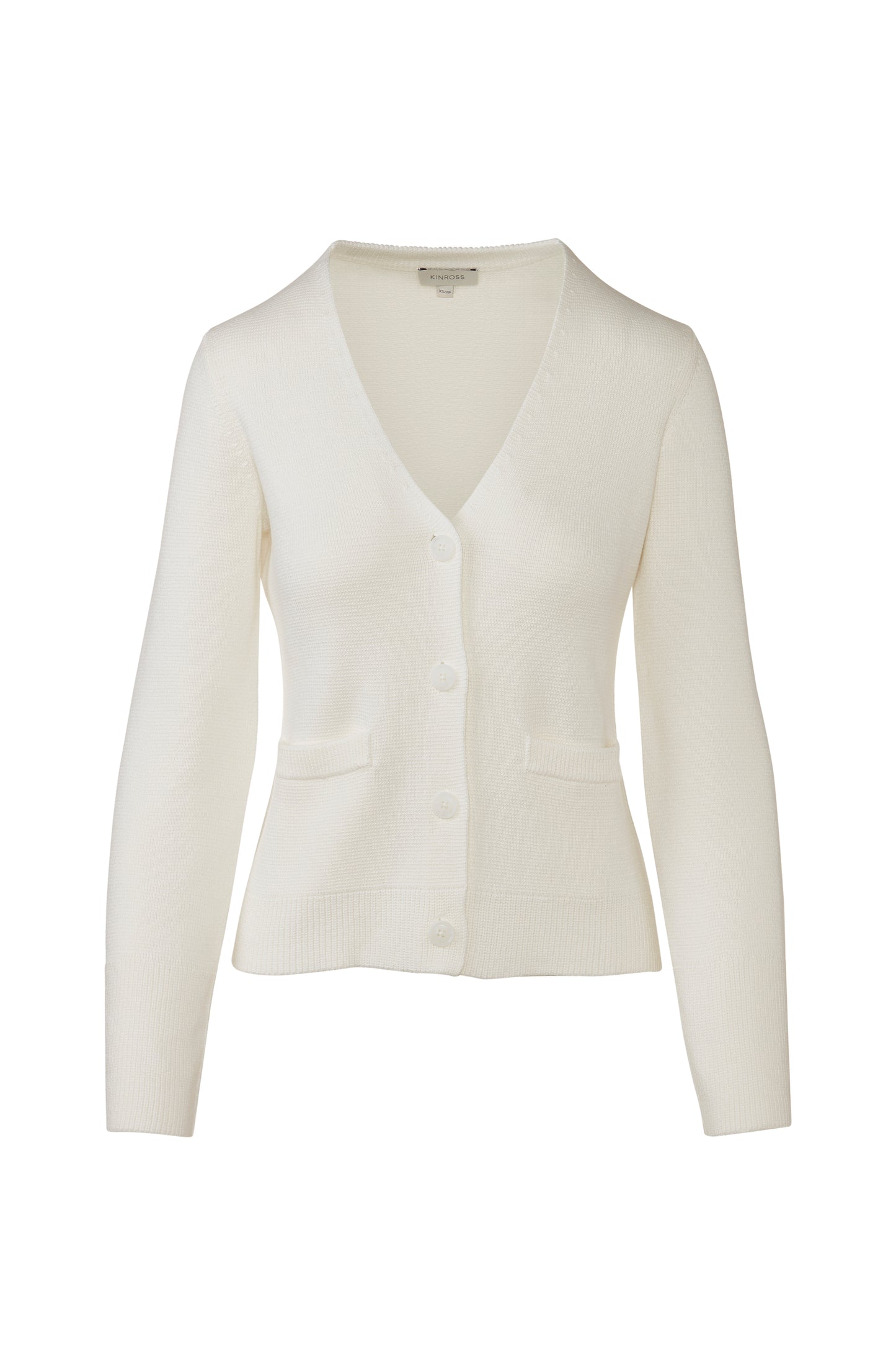 Double Knit Vee Cardigan