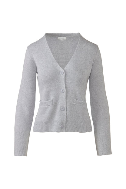 Double Knit Vee Cardigan