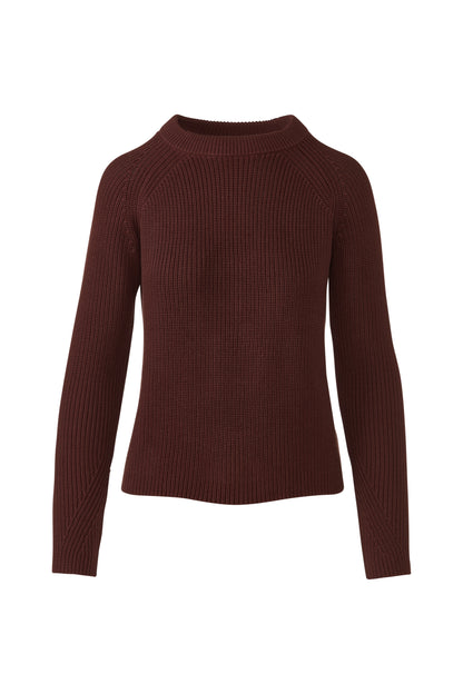 Rib Raglan Crew
