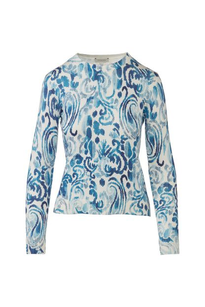 Paisley Print Crew
