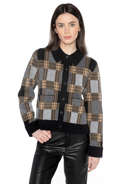 SHORT PLAID SHACKET