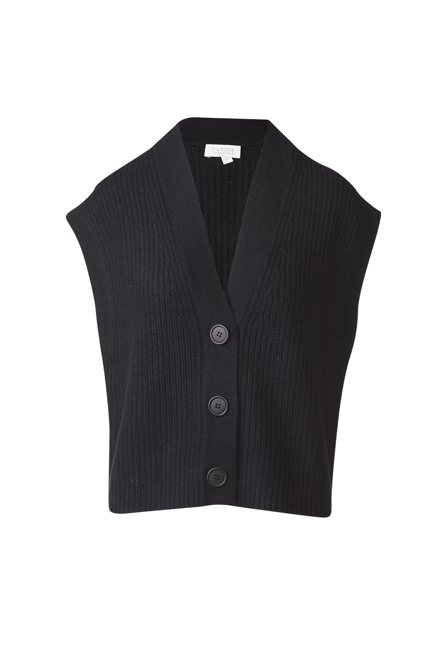 RIB BUTTON VEST