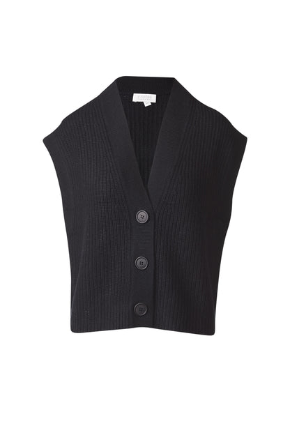 RIB BUTTON VEST