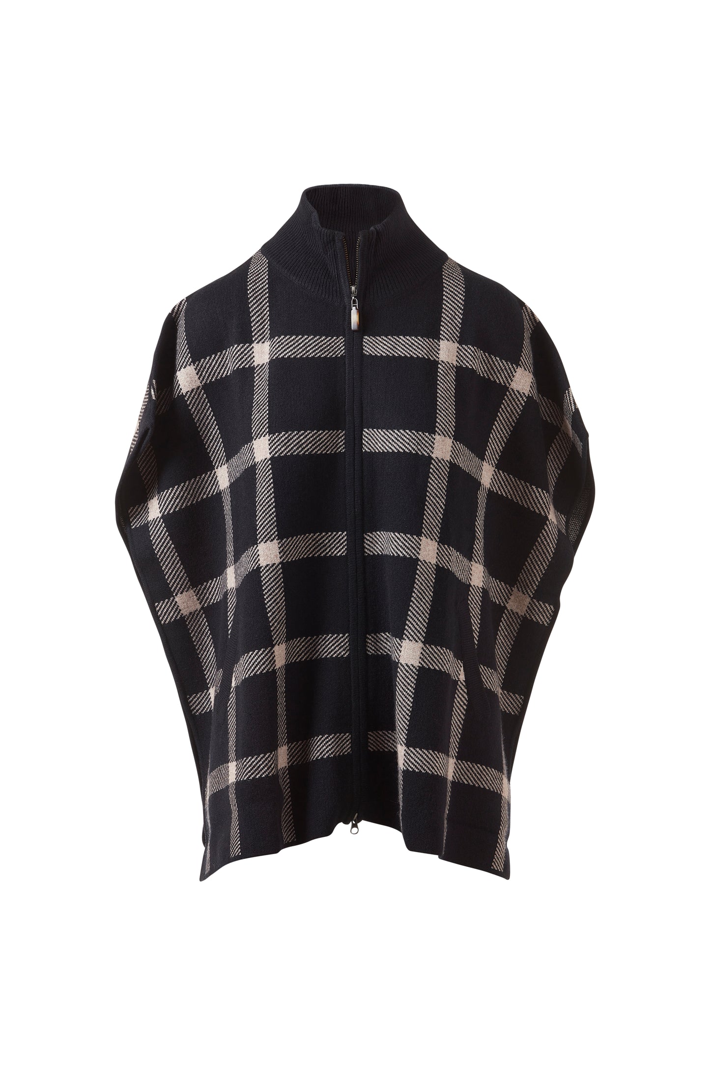 S/L ZIP MOCK CARDIGAN