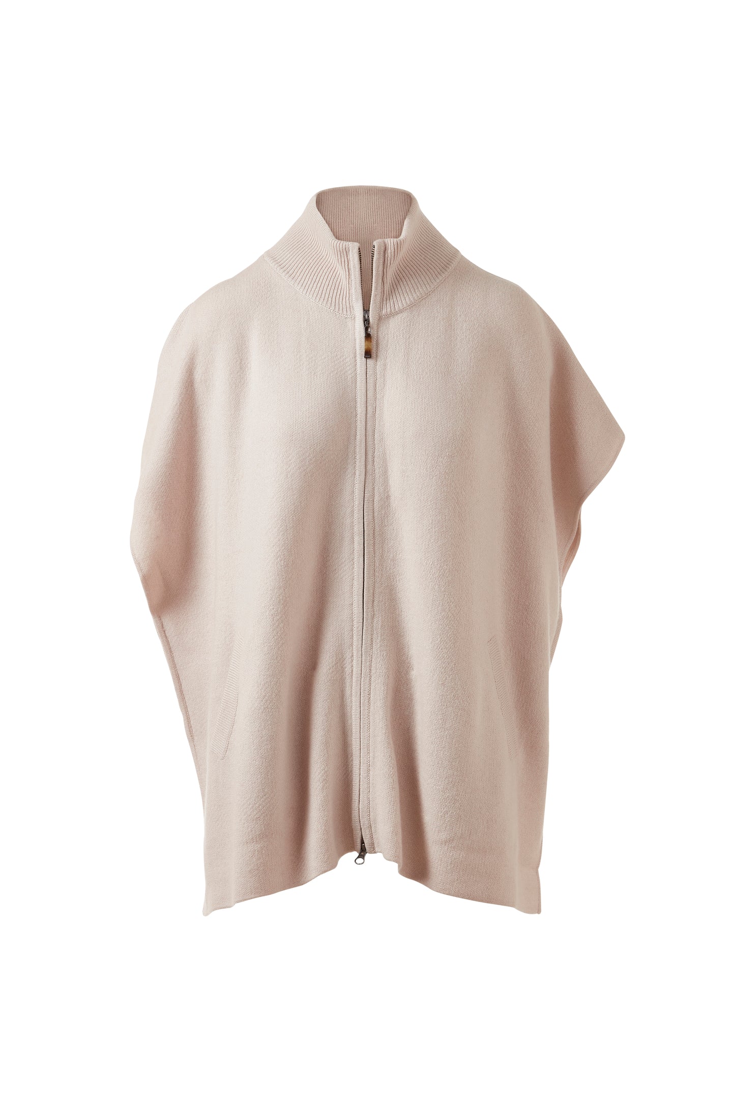 S/L ZIP MOCK CARDIGAN