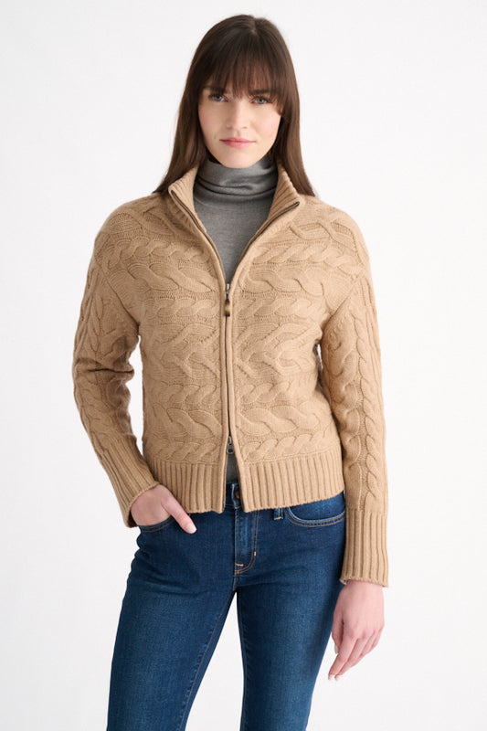 Luxe Horizontal Cable Cardigan