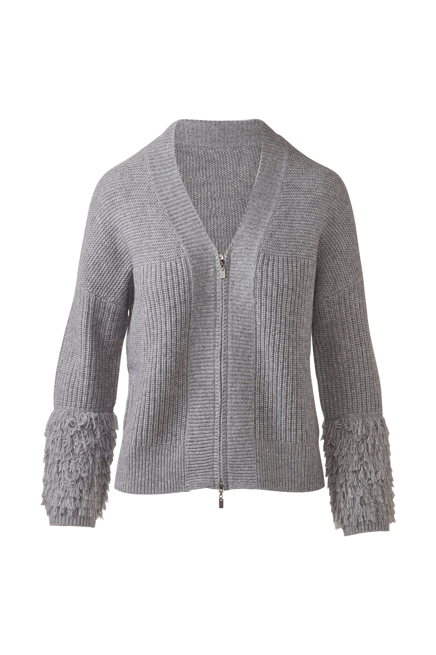 Fringe Sleeve Cardigan