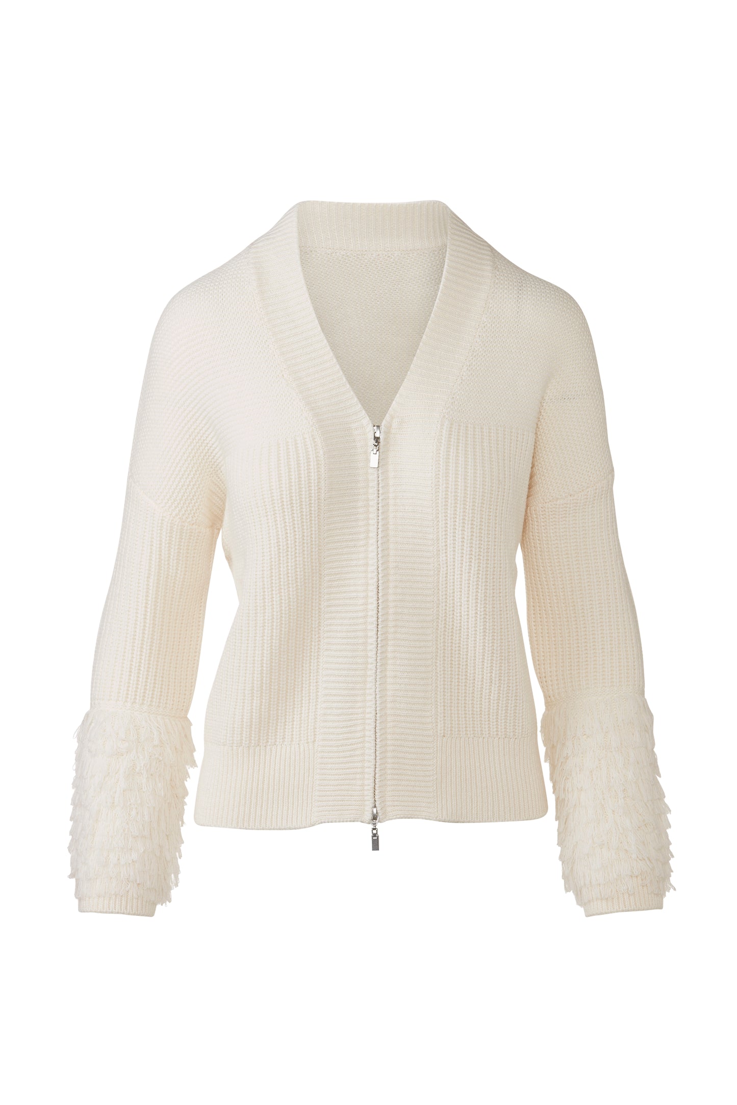 Fringe Sleeve Cardigan