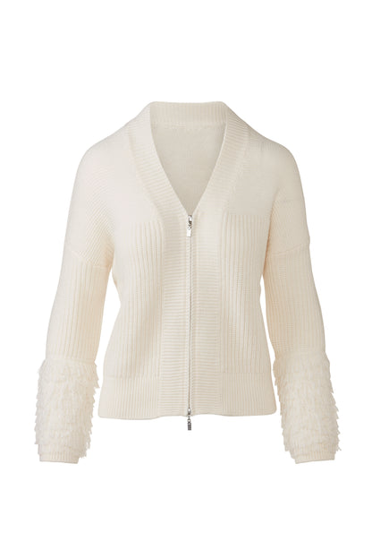 Fringe Sleeve Cardigan